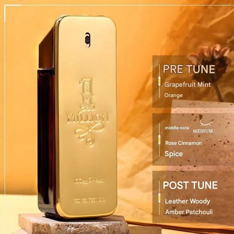 Luxurious Woody Eau de Toilette, Long-Lasting Premium Scent Perfume Fragrance"