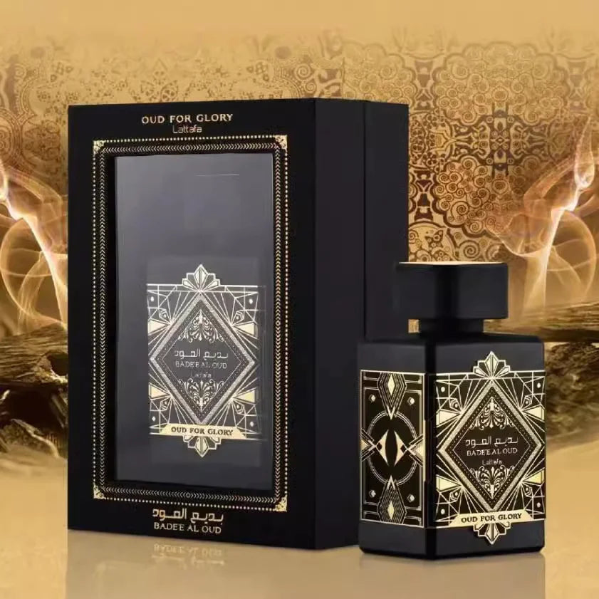 100ml Arabic Luxury Perfume for Men – Oud Badal Wood, Amethyst Agarwood & Sublime Ebony